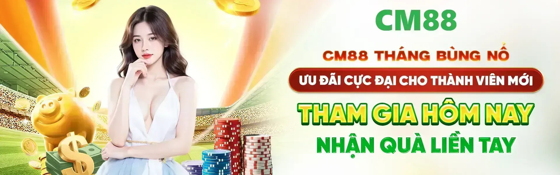 trang chủ cm88 com chào mừng tháng mới bùng nổ ưu đãi cho thành viên mới đăng ký +58k ngay hôm nay